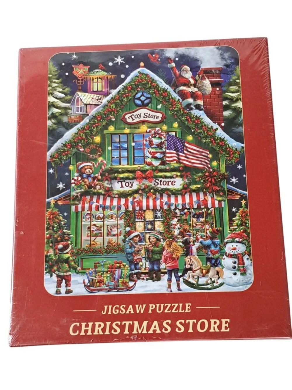 Christmas Store 1000 piece Jigsaw Puzzle Sealed Brand New